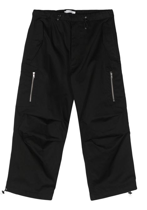 Black Berlin drop-crotch trousers Random Identities - men RANDOM IDENTITIES | RAN03P0031